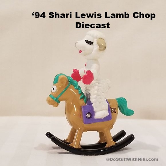 '94 Shari Lewis Lamb Chop Diecast rocking horse - Picture 1 of 7